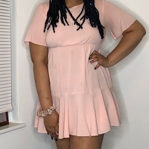 Baby Pink mini Dress
